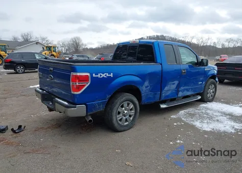 2012 Ford F-150 Xlt из США, поврежденный, VIN 1FTFX1ET6CFC52318